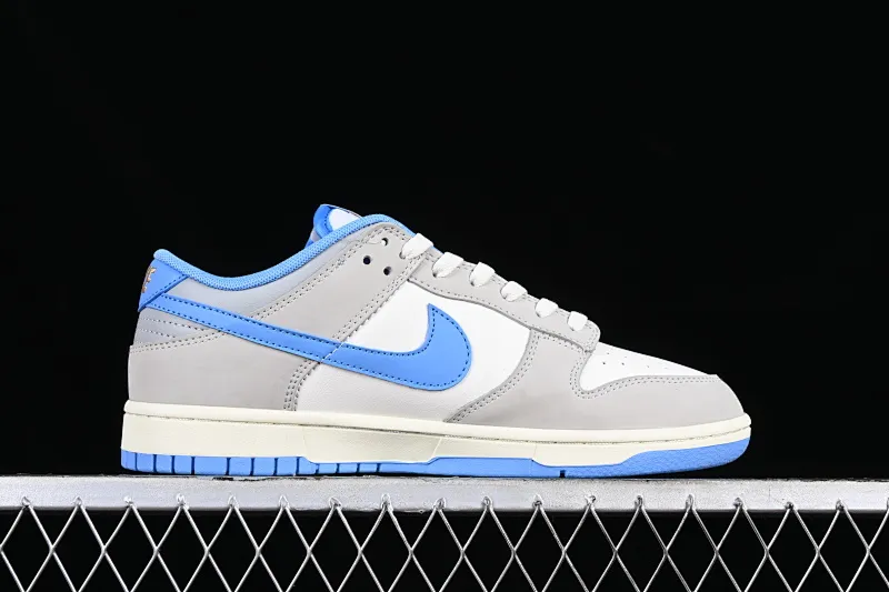 All categories Nk SB Dunk series Nk SB Dunk Low low-top sneakers F version Nk Dunk Low "Athletic Department" gray blue SB low-top casual sneakers FN7488-133